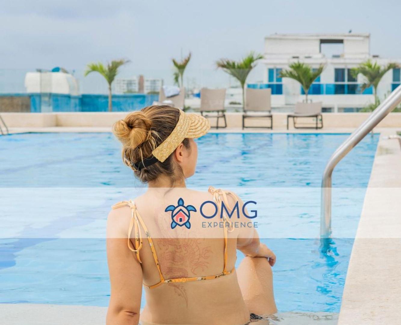 Cb 1002 | Moderna Con Vista Al Mar Infinita Apartamento Cartagena