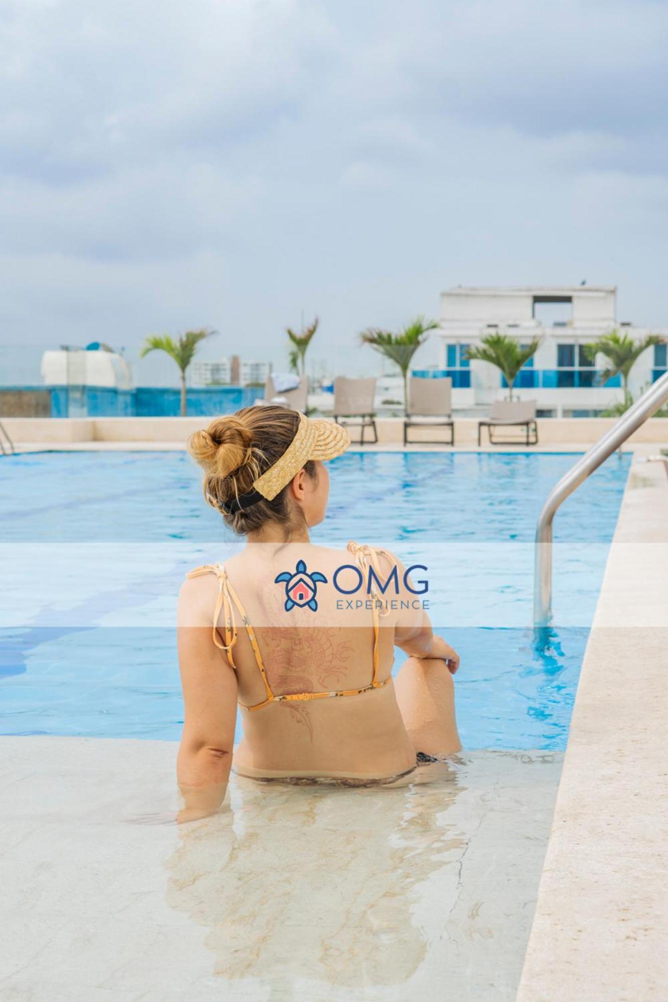 Cb 1002 | Moderna Con Vista Al Mar Infinita Apartamento Cartagena