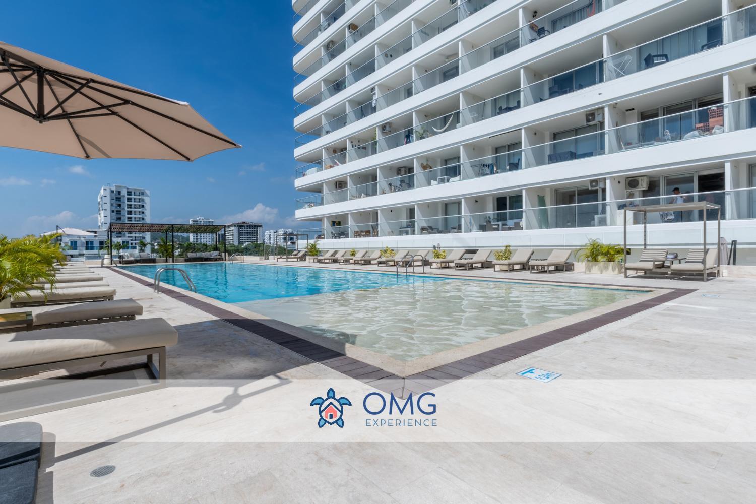 Cb 1002 | Moderna Con Vista Al Mar Infinita Apartamento *