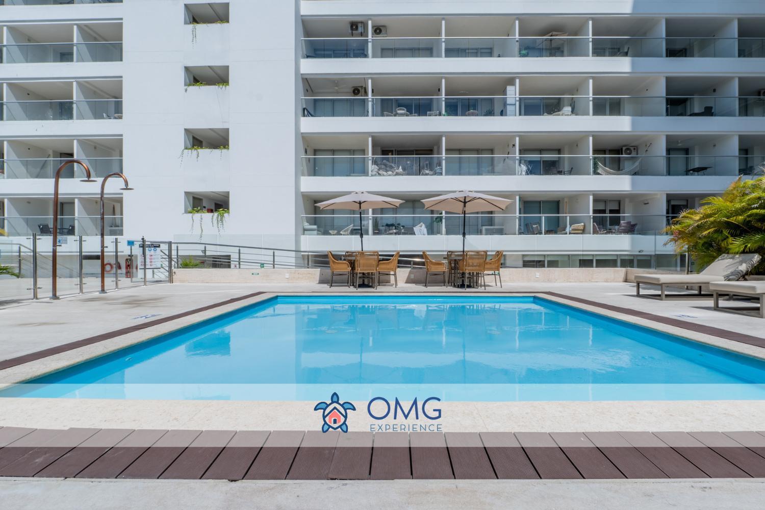 Apartamento Cb 1002 | Moderna Con Vista Al Mar Infinita Cartagena